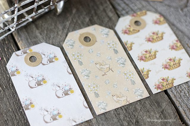 These free printable Easter Gift Tags are darling!! Found at livelaughrowe.com