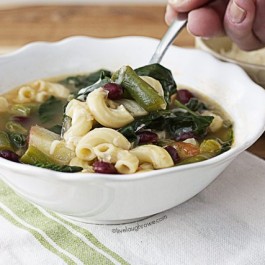 Warm up to a bowl of this hearty Southern Italian Stew. Recipe at livelaughrowe.com