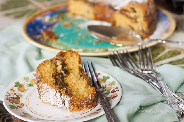 Fig Walnut Cake