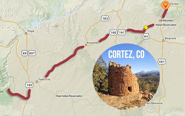 Last official stop on our Road Trip to the Mountain States - Cortez, CO. livelaughrow.com #gorving #ad