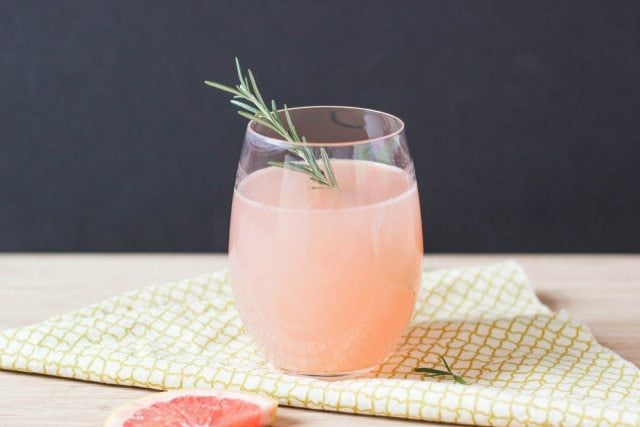 Grapefruit and Rosemary Mocktail
