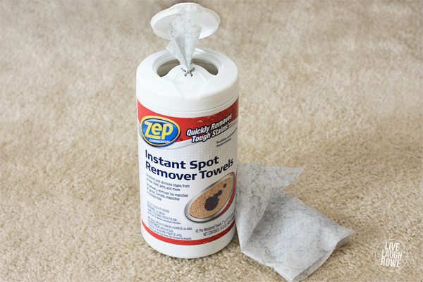 Clumsy is my middle name!  Are you a part of the club?  Well, for those oopsy's around the house, Zep Commercial Instant Spot Remover to the rescue!  www.livelaughrowe.com #ZepSocialstars #ad
