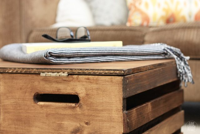 Bottle Crate Foot Stool