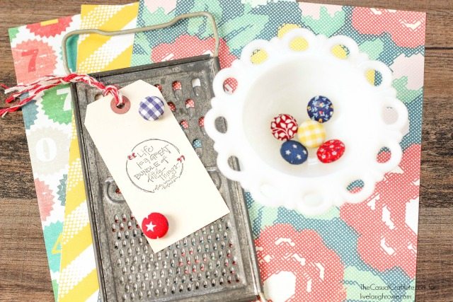 DIY Vintage Button Magnets