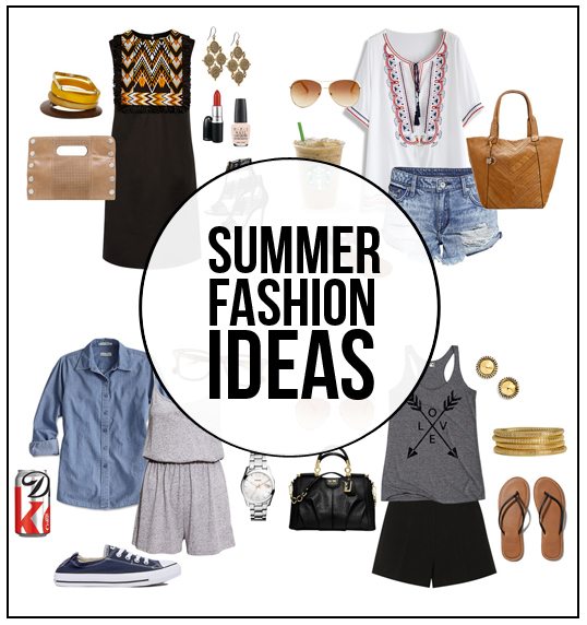 Fabulous Summer Fashion Ideas -- favorites on mine!  Time to do a little shopping for the warmer weathr, right? livelaughrowe.com