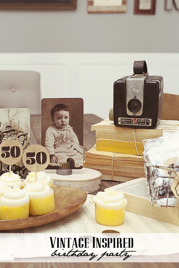 Great ideas for a vintage inspired birthday party! www.livelaughrowe.com
