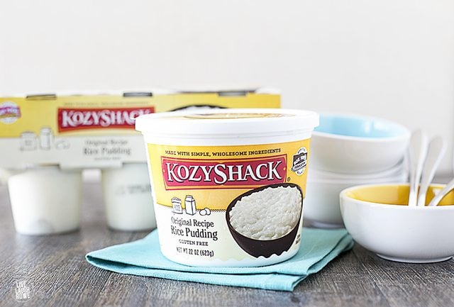 It's the #SummerOfPudding and I'm enjoying my Kozy Shack® Rice Pudding with a delicious praline sauce!  www.livelaughrowe.com