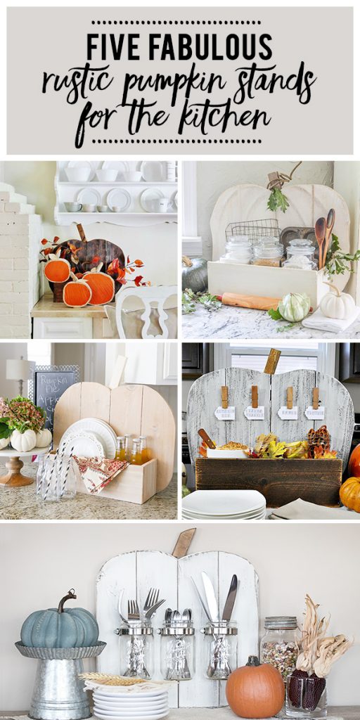 Five Rustic Pumpkin Stands for the Kitchen