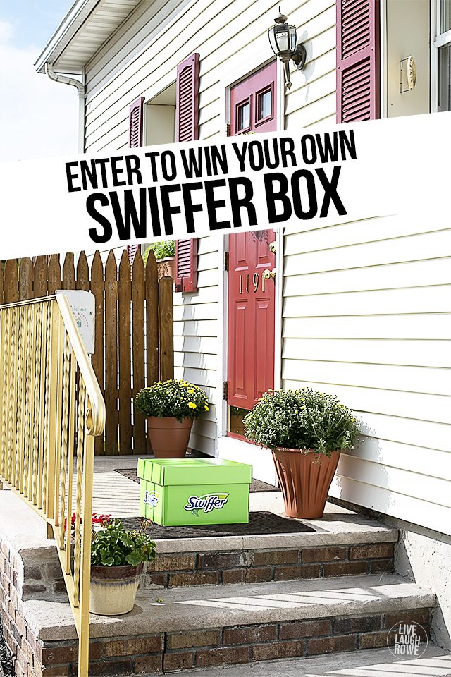 Enter to win your own Swiffer Box at livelaughrowe.com