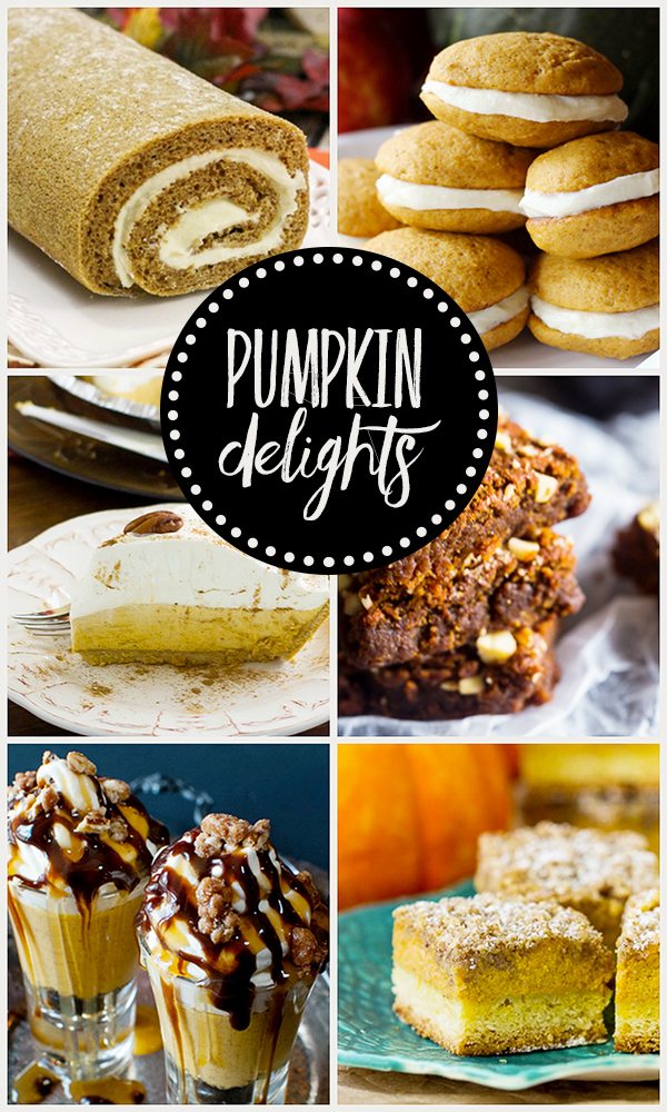 Pumpkin Delights. Yummy party features from Inspiration2