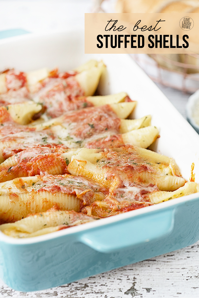 Pan of Stuffed Shells