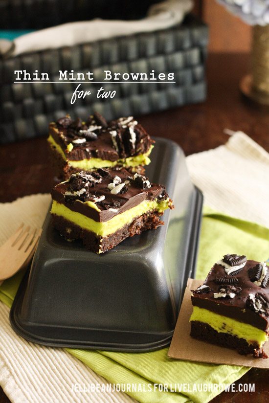 Thin Mint brownies are an irresistible pleasure that are surprisingly easy to make!
