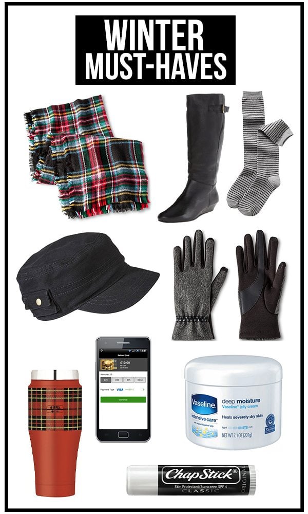 Collage of Winter Must-Haves