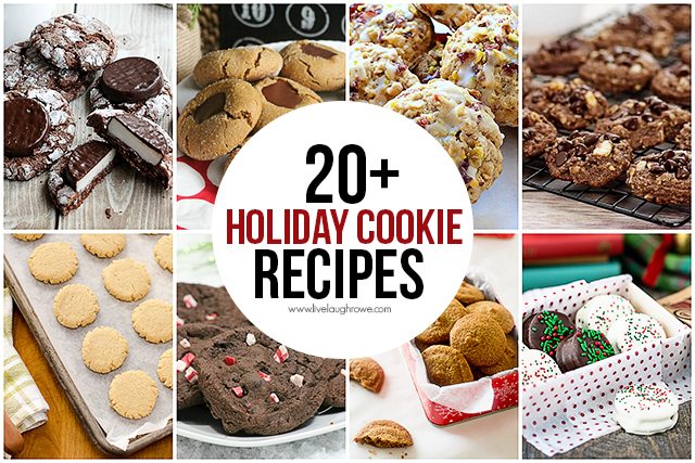 20+ Holiday Cookie Recipes | Party Time! - Live Laugh Rowe