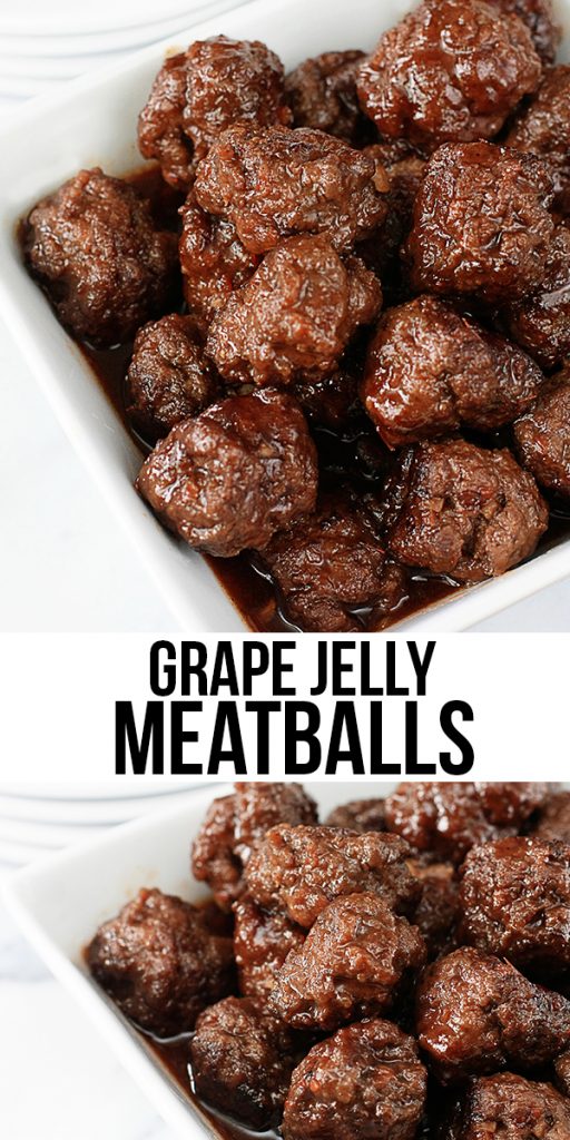 Delicious Grape Jelly Meatballs. Serve as appetizers or as the main dish! Mouthwatering with taste. livelaughrowe.com