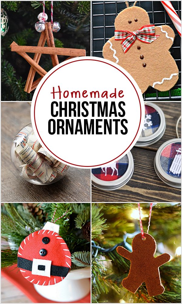 Homemade Christmas Ornaments to Inspire YOU!