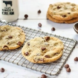 The BEST Classic Chocolate Chip Cookie Recipe. They're sure to become your new favorite!
