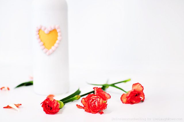 Simple DIY Valentines Decor that is great for gifting or showcasing flowers! 