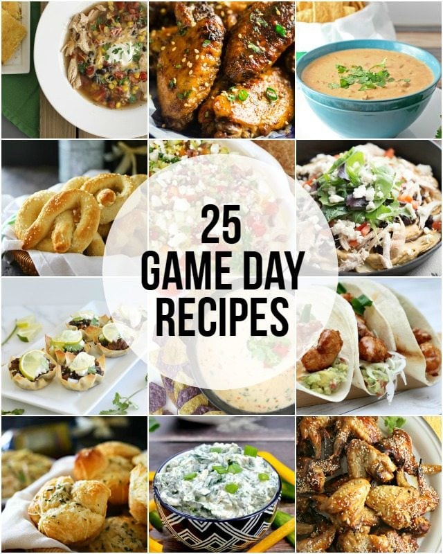 25 Game Day Recipes