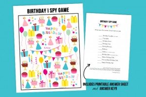 Birthday I Spy Printable - Live Laugh Rowe