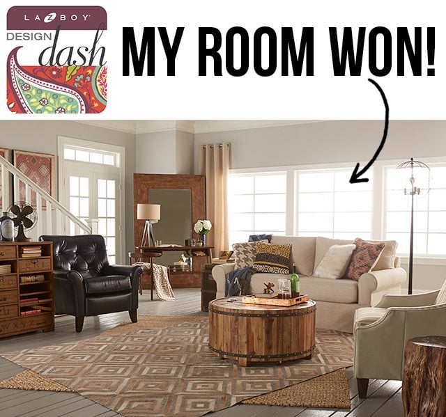 I still can't believe it! My room won the 2015 Design Dash...