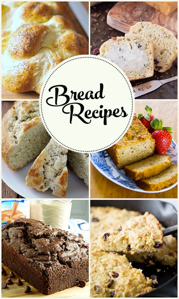 Amazing Bread Recipes that might just make your mouth water a bit! livelaughrowe.com
