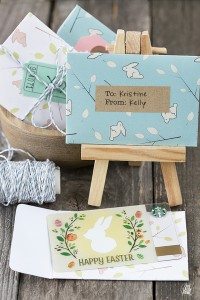 Printable Gift Card Holder for Easter