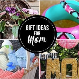 DIY and Handmade gift ideas for mom!