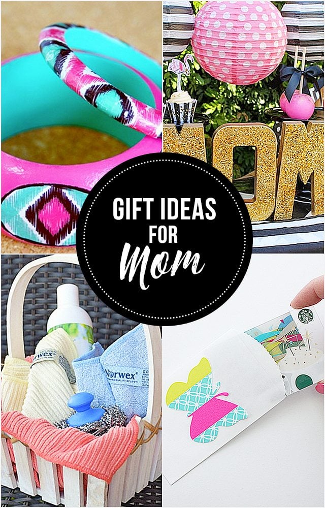 DIY and Handmade gift ideas for mom! 