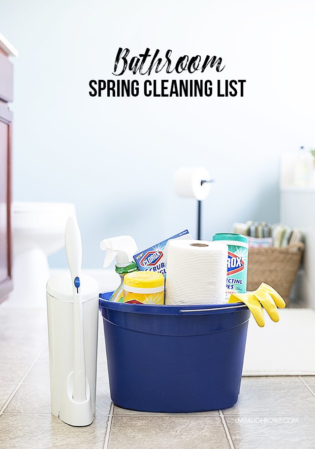 Spring cleaning: How to clean your bathroom