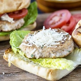 Love Chicken Caesar Salads? Then you'll love these Chicken Caesar Burgers. They're not only easy to make, but packed with flavor too! livelaughrowe.com