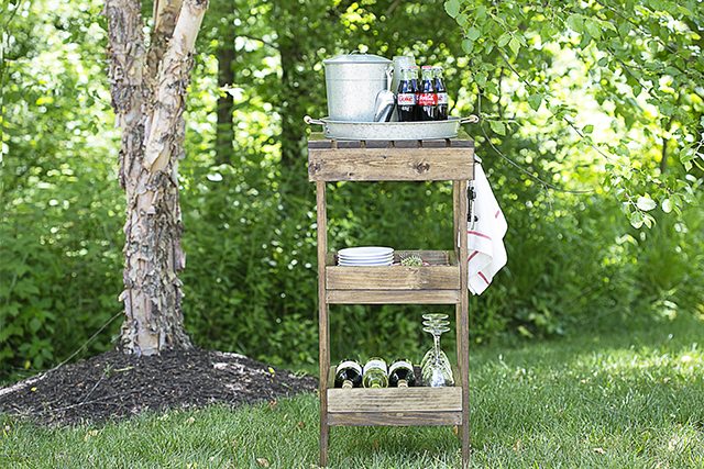 How to Make an Outdoor Drink Station