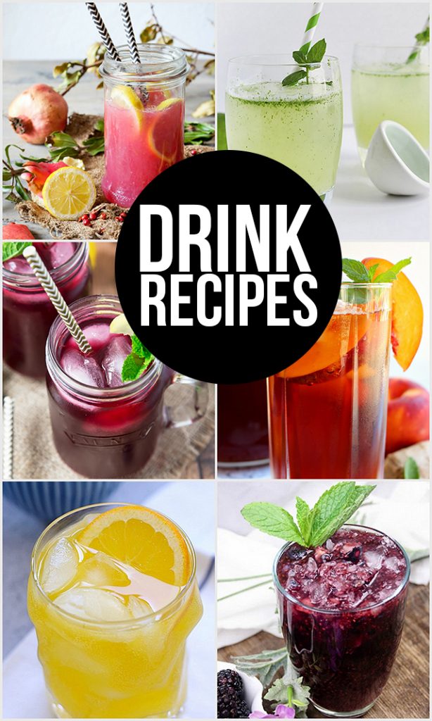 Delicious Drink Recipes to quench your thirst! livelaughrowe.com