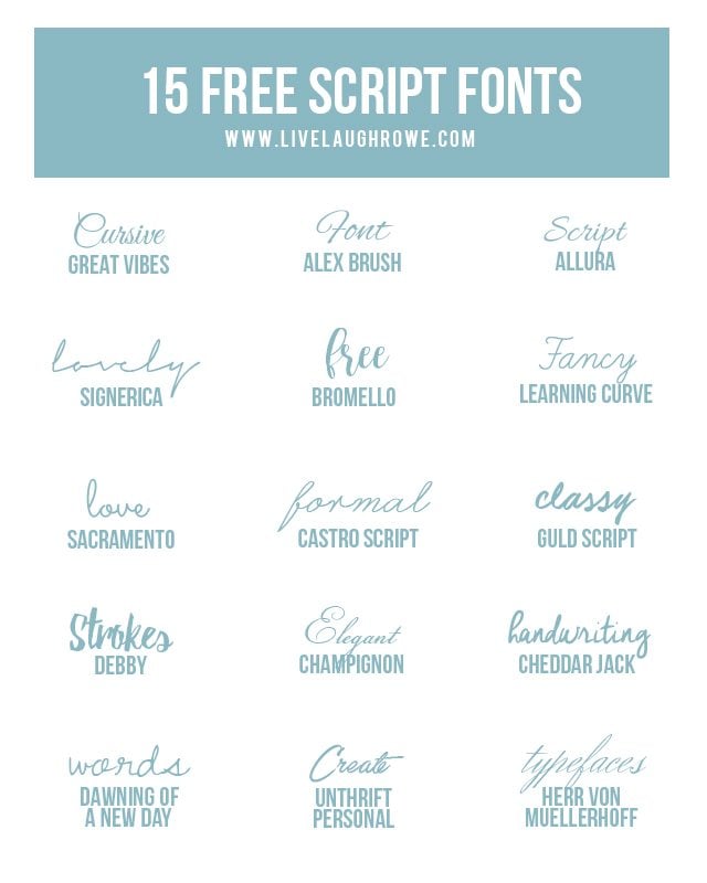 elegant script fonts generator