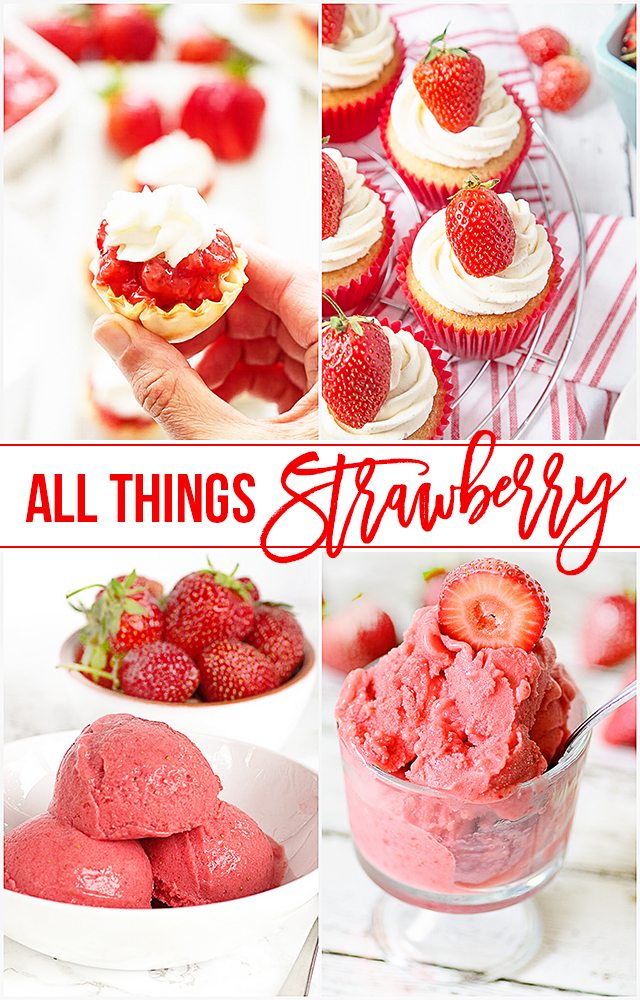 All things strawberry is coming right up! From frozen drinks to puppy treats, you're sure to be inspired. livelaughrowe.com