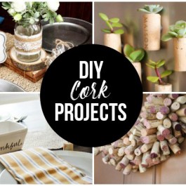 20+ DIY Cork Projects. Save those wine corks and get a little crafty with these popular cork projects. livelaughrowe.com