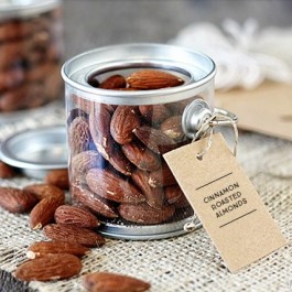 This Cinnamon Roasted Almonds Recipe is not only easy, but a healthier, sugar-free option too. Recipe at livelaughrowe.com