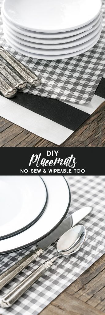 This is a must-try! DIY Placemats that are no-sew, wipeable and EASY to make. livelaughrowe.com
