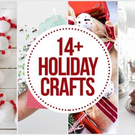 14+ Holiday Crafts to inspire you! livelaughrowe.com
