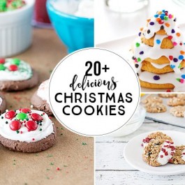 20+ Delicious Christmas Cookies to inspire your holiday baking. The only question is what will you be baking this year? livelaughrowe.com