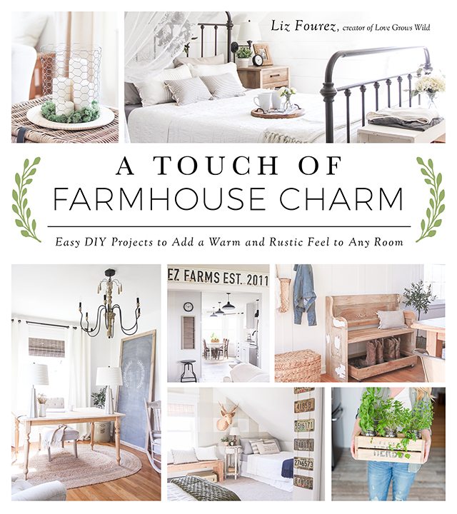 A Touch of Farmhouse Charm. Easy DIY Projects to Add a Warm and Rustic Fell to Any Room.