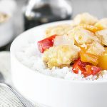 Skip the takeout and whip up this easy Pineapple Sweet and Sour Chicken! Serve with rice and dinner is served. livelaughrowe.com