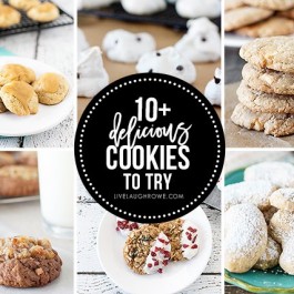 10+ Delicious Cookies you'll want to try! Which one will you try first? livelaughrowe.com