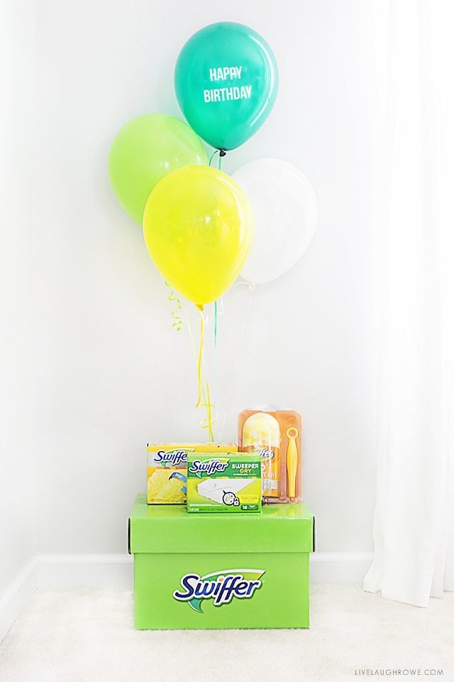 Happy Birthday, Swiffer! Let's Party Like It's 1999. livelaughrowe.com