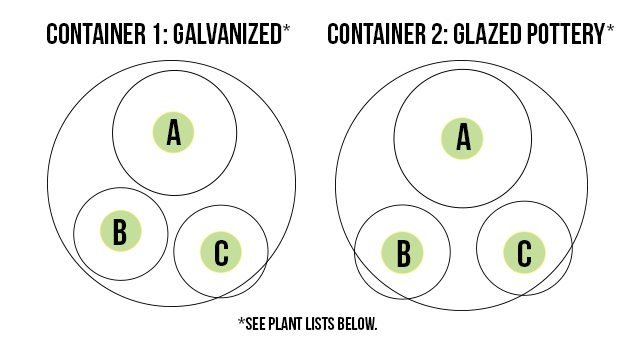 The makeup of my container plants! livelaughrowe.com