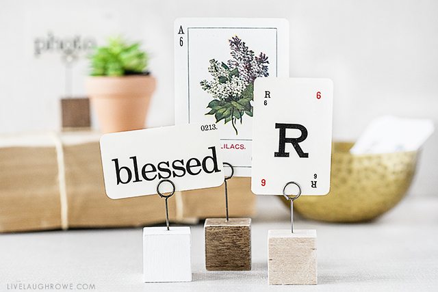 Small place card clearance holders