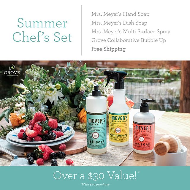 Free Mrs. Meyer's products (and more), valued at over $30 for first time customers with Grove Collaborative! What are you waiting for? livelaughrowe.com