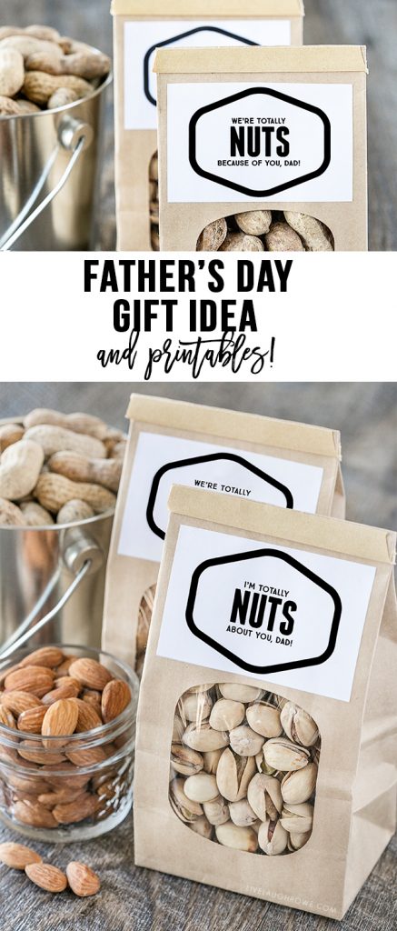 Fun "Nuts About You" printables -- lots of options too! Find one for Father's Day, Valentine's Day or just because. Go NUTS! livelaughrowe.com