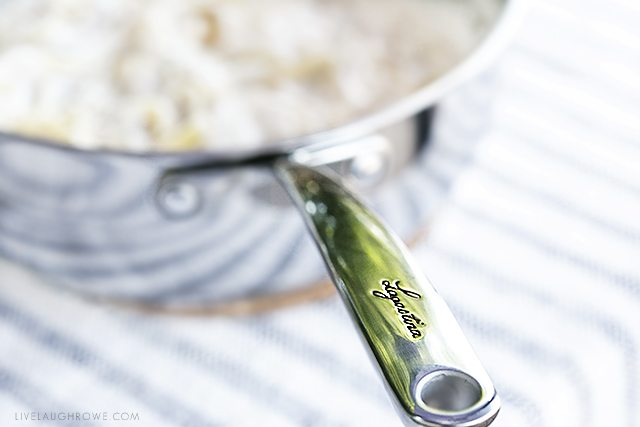 A delicious twist to your everyday fettuccine Alfredo! This Salmon Fettuccine is extraordinarily flavorful and can be made within 20 minutes. Recipe at livelaughrowe.com