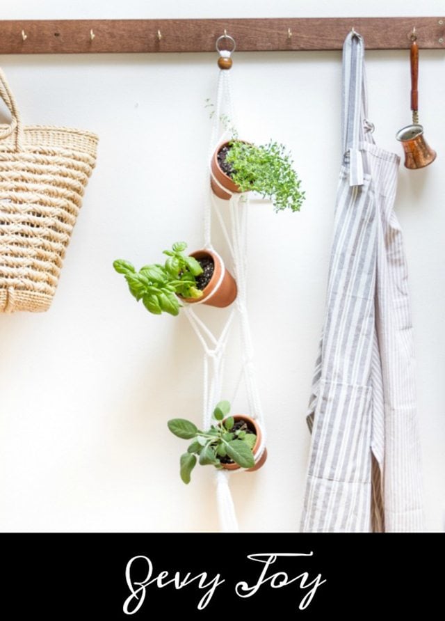 DIY Hanging Herb Garden